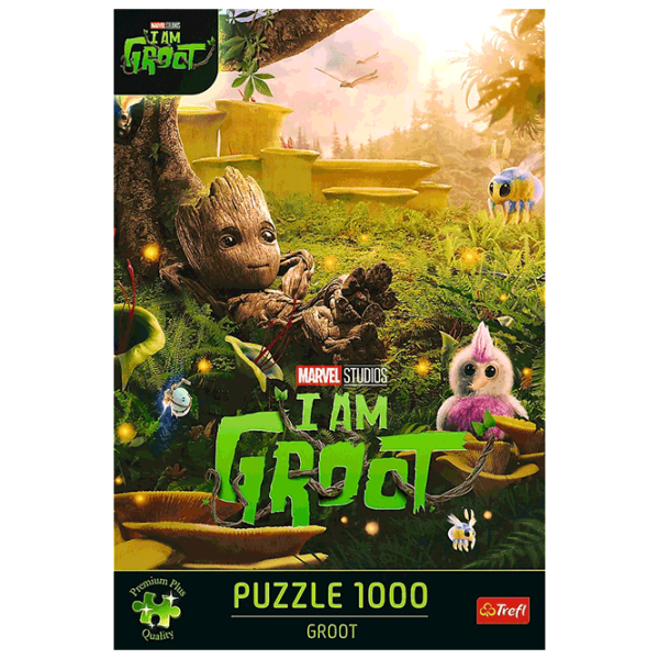 Puzzle Trefl I am Groot (5900511108347) Numărul de piese: 1000, Vârsta recomandată: 12+ photo 3
