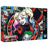 Puzzle Trefl Harley Quinn (5900511108378) Numărul de piese: 1000, Vârsta recomandată: 12+