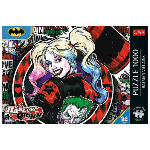 Puzzle Trefl Harley Quinn (5900511108378) Numărul de piese: 1000, Vârsta recomandată: 12+ photo 2