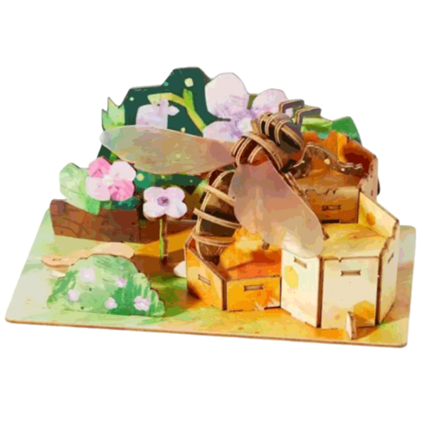 Puzzle Mideer Пчела (MD1348) Количество деталей: 48, Рекомендуемый возраст: 8+ photo 2