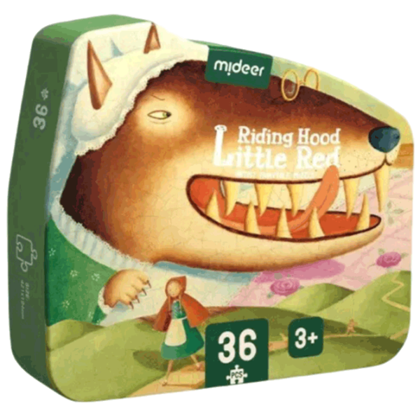 Puzzle Mideer Scufita Rosie (MD3205) Numărul de piese: 36, Vârsta recomandată: 3+ photo 2