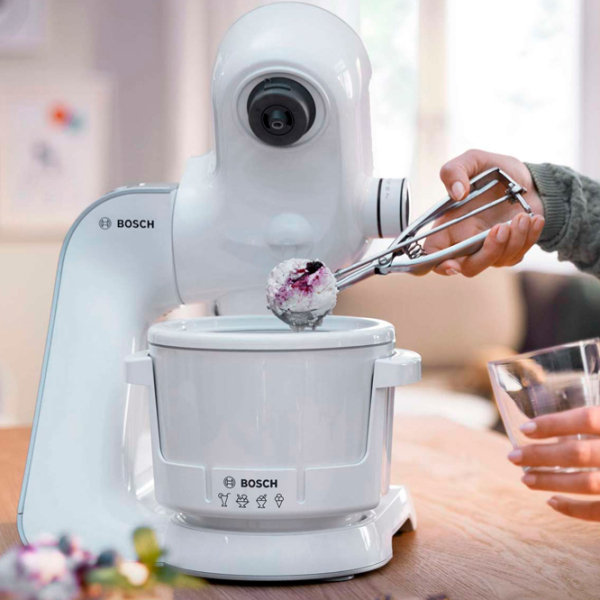 Aparat de îngheţată Bosch MUZ5EB2 White 400 W, Electronic, Numărul de viteze: 7 photo 3