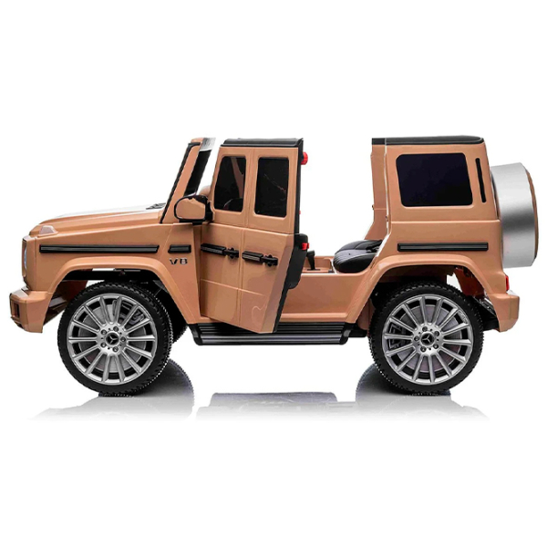 Электромобиль Mercedes-Benz G500 Richi Tichi MX627 / 3 Бежевый 3+ | 30 кг | 7 км/ч photo 2