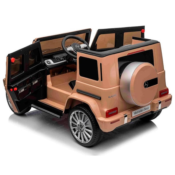 Электромобиль Mercedes-Benz G500 Richi Tichi MX627 / 3 Бежевый 3+ | 30 кг | 7 км/ч photo 5