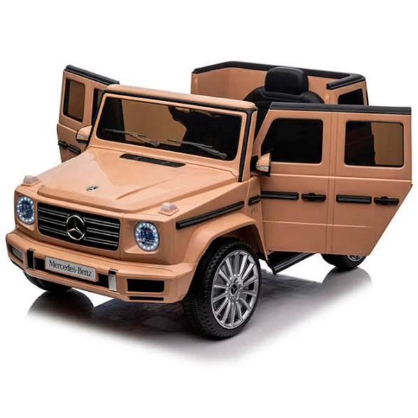 Электромобиль Mercedes-Benz G500 Richi Tichi MX627 / 3 Бежевый 3+ | 30 кг | 7 км/ч photo 6