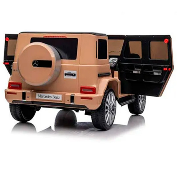 Электромобиль Mercedes-Benz G500 Richi Tichi MX627 / 3 Бежевый 3+ | 30 кг | 7 км/ч photo 7