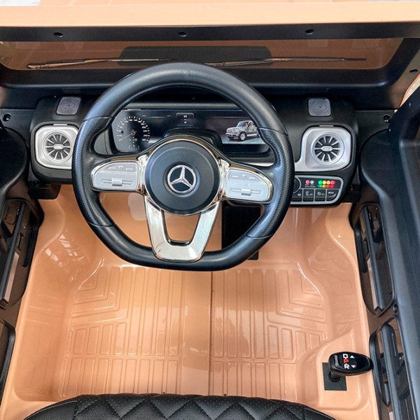 Электромобиль Mercedes-Benz G500 Richi Tichi MX627 / 3 Бежевый 3+ | 30 кг | 7 км/ч photo 8