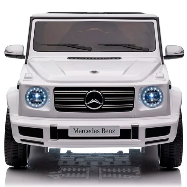 Mașină electrică Mercedes-Benz G500 Richi Tichi MX627/2 White 3+ | 30 kg | 7 km/h photo 3