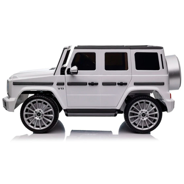 Mașină electrică Mercedes-Benz G500 Richi Tichi MX627/2 White 3+ | 30 kg | 7 km/h photo 6