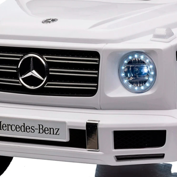 Mașină electrică Mercedes-Benz G500 Richi Tichi MX627/2 White 3+ | 30 kg | 7 km/h photo 9