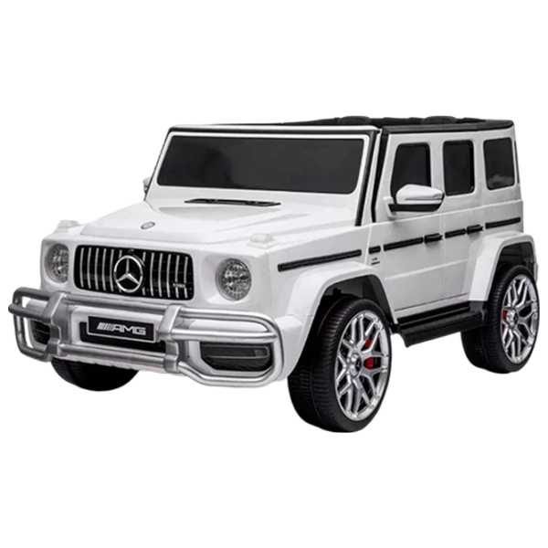 Mașină electrică Mercedes-AMG G500 Richi Tichi RT307 / 1 White 3+ | 50 kg |  photo 1