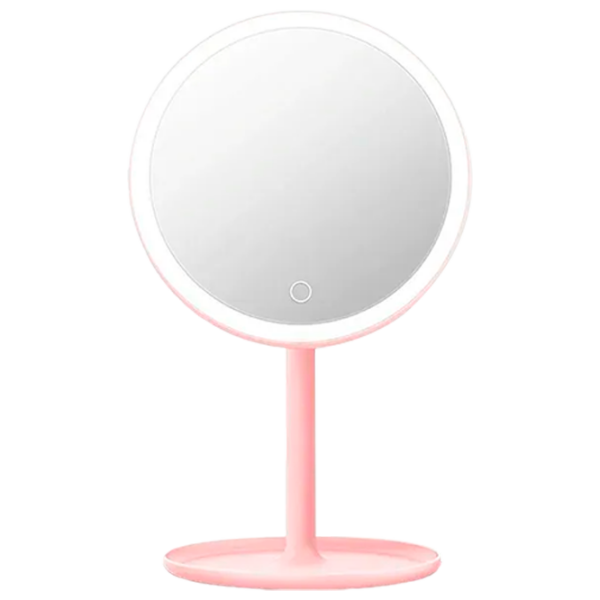 Oglindă de machiaj Xiaomi Doco Pro White Pink  photo 1