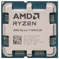 Процессор AMD Ryzen 7 9800X3D 4.70 ГГц - 5.20 ГГц Tray AMD Radeon Graphics