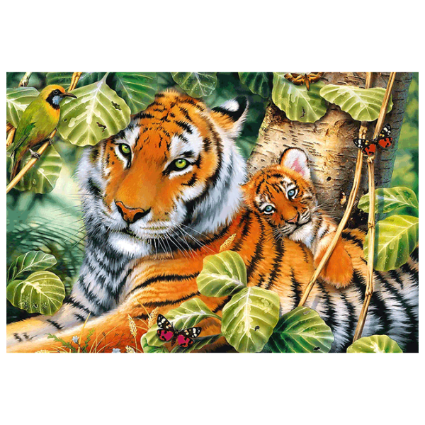 Puzzle Trefl Tigers (5900511261592) Numărul de piese: 1500, Vârsta recomandată: 12+ photo 2