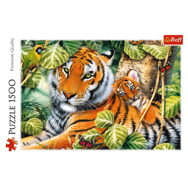 Puzzle Trefl Tigers (5900511261592) Numărul de piese: 1500, Vârsta recomandată: 12+ photo 3