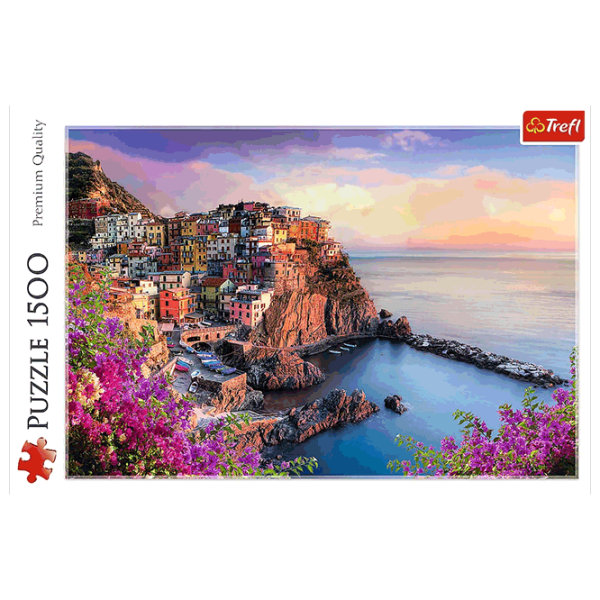 Puzzle Trefl View of Manarola (5900511261370) Numărul de piese: 1500, Vârsta recomandată: 12+ photo 2