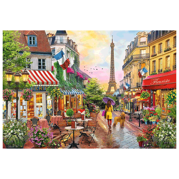 Puzzle Trefl Charming Paris (5900511261561) Numărul de piese: 1500, Vârsta recomandată: 12+ photo 3