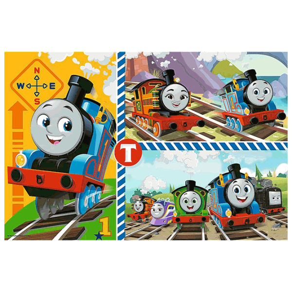 Puzzle Trefl Thomas & Friends (5900511420081) Numărul de piese: 15, Vârsta recomandată: 2+ photo 2