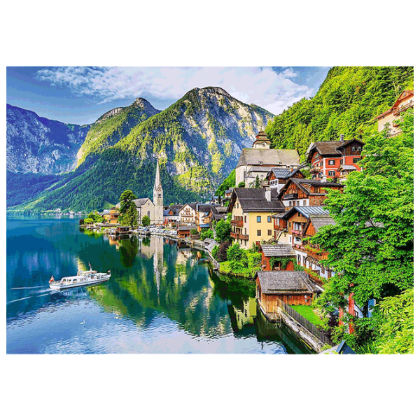 Puzzle Trefl Hallstatt,Austria (5900511106701) Numărul de piese: 1000, Vârsta recomandată: 10+ photo 2