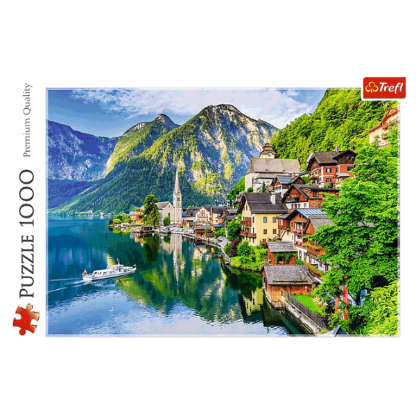 Puzzle Trefl Hallstatt,Austria (5900511106701) Numărul de piese: 1000, Vârsta recomandată: 10+ photo 3