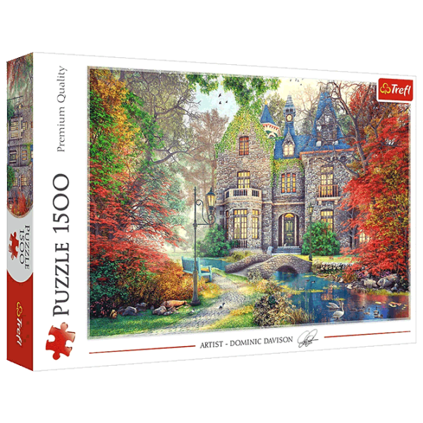 Puzzle Trefl Autumn Manor (5900511262131) Numărul de piese: 1500, Vârsta recomandată: 12+ photo 1