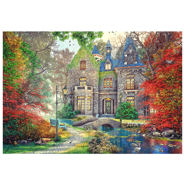 Puzzle Trefl Autumn Manor (5900511262131) Numărul de piese: 1500, Vârsta recomandată: 12+ photo 2