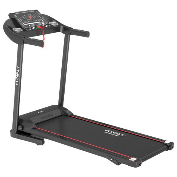 Bandă de alergat FunFit V5 Black 110 kg, 12.8 km/h photo 1