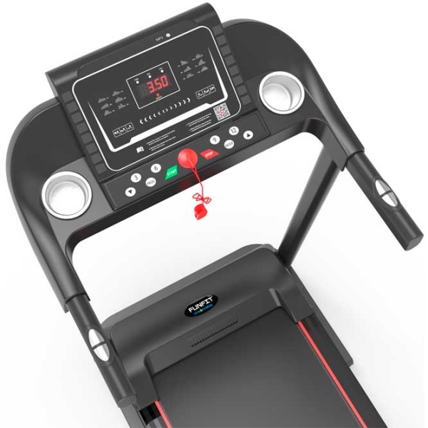 Bandă de alergat FunFit V5 Black 110 kg, 12.8 km/h photo 5