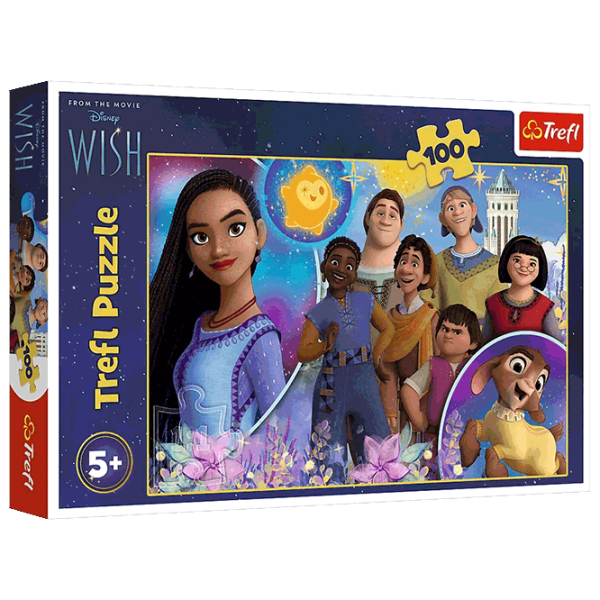 Puzzle Trefl Wish (5900511164749) Numărul de piese: 100, Vârsta recomandată: 5+ photo 1
