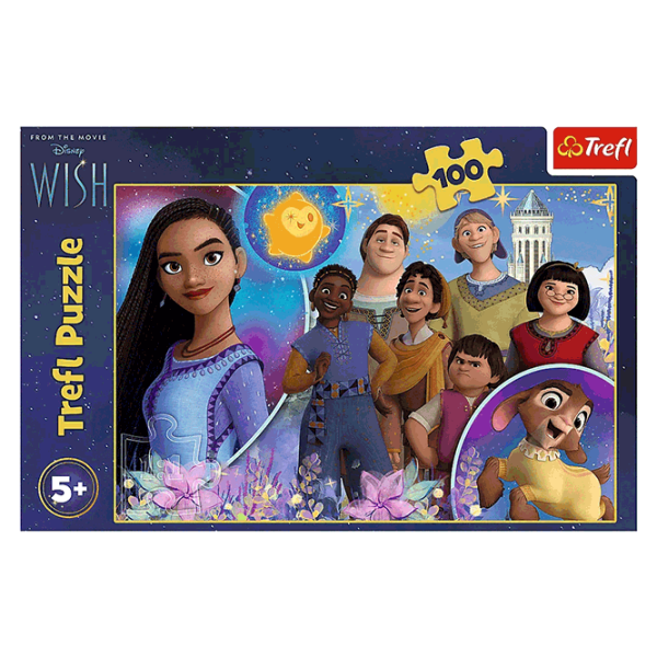 Puzzle Trefl Wish (5900511164749) Numărul de piese: 100, Vârsta recomandată: 5+ photo 3