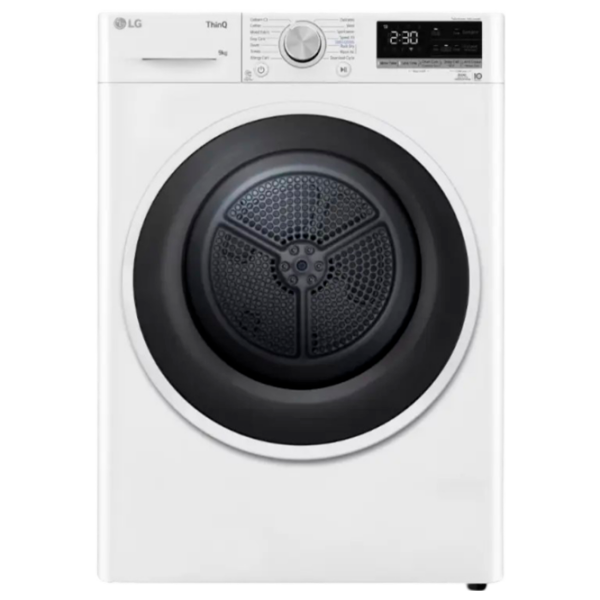 Mașină de uscat rufe LG RH90V5AV6N White 9 kg, A++ photo 1