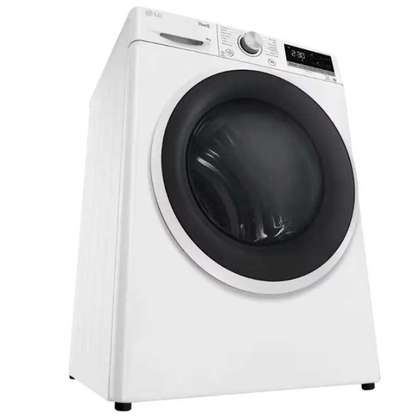 Mașină de uscat rufe LG RH90V5AV6N White 9 kg, A++ photo 2