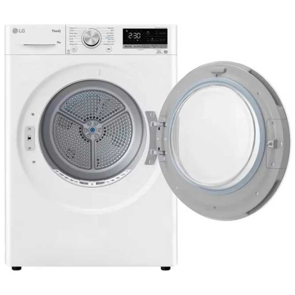 Mașină de uscat rufe LG RH90V5AV6N White 9 kg, A++ photo 3