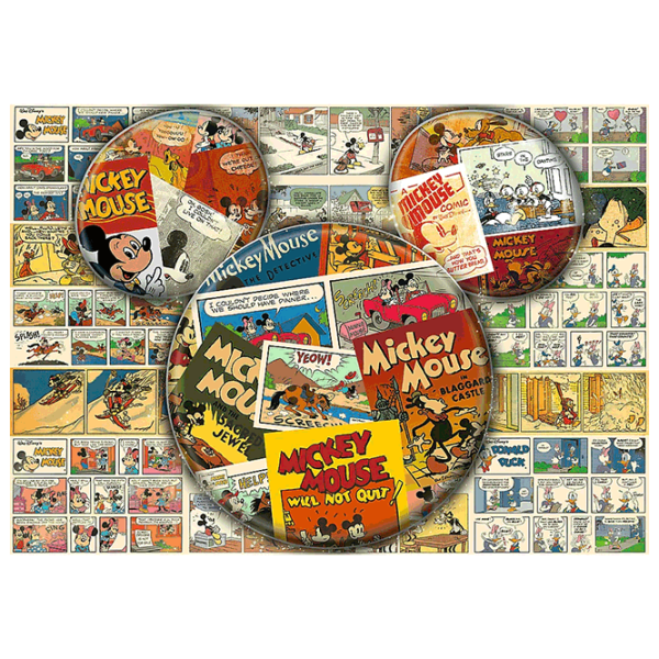 Puzzle Trefl Mickey Mouse (5900511109047) Numărul de piese: 1000, Vârsta recomandată: 12+ photo 2