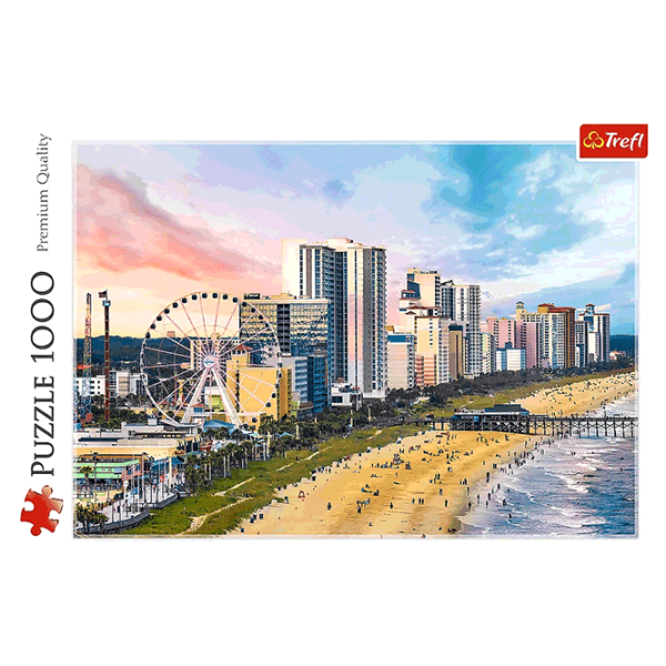 Puzzle Trefl Myrtle Beach (5900511107463) Numărul de piese: 1000, Vârsta recomandată: 10+ photo 3