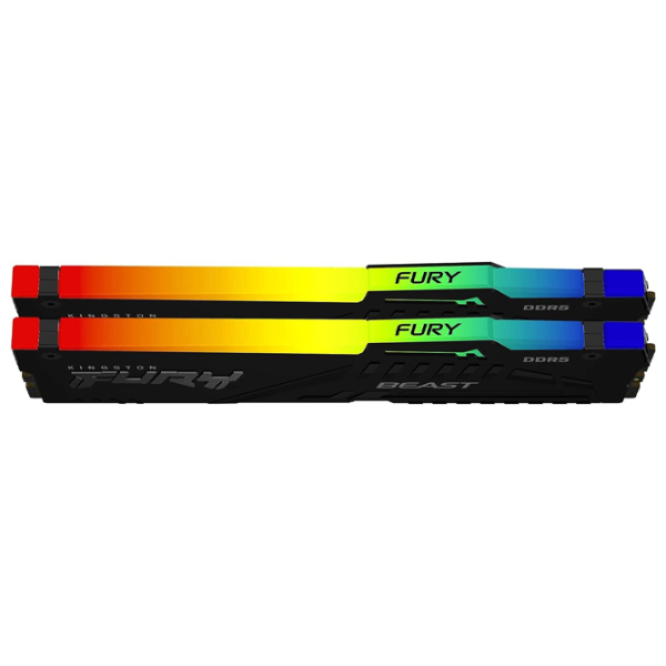 Оперативная память 16 ГБ Kingston FURY Beast KF560C30BBEAK2-16 DIMM, DDR5, 6000 МГц photo 2