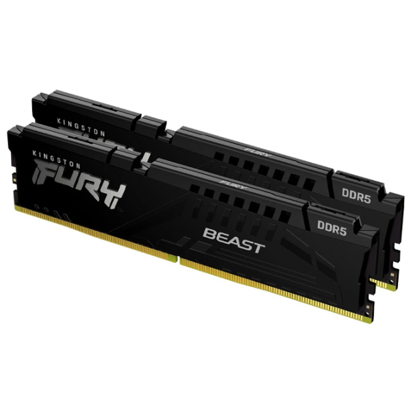 Memorie RAM 64 GB Kingston FURY Beast KF564C32BBEK2-64 DIMM, DDR5, 6400 MHz photo 2