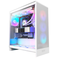 Корпус NZXT H7 Flow RGB (2024) Белый micro ATX