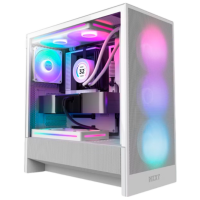 Корпус NZXT H5 Flow RGB (2024) Белый micro ATX