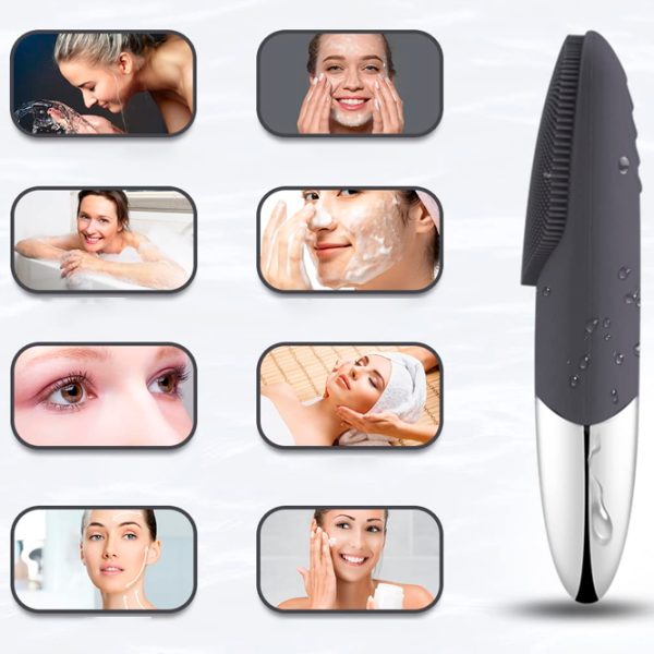 Аппарат для чистки лица Ultrasonic DL001 Черный  photo 3