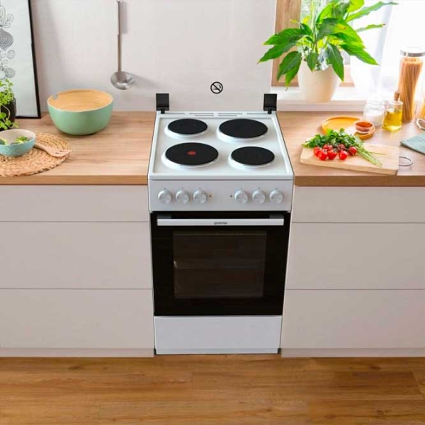 Aragaz Gorenje GE5A21WH White Tipul plitei: Electrică, 68 l, Tipul cuptorului: Electric photo 10