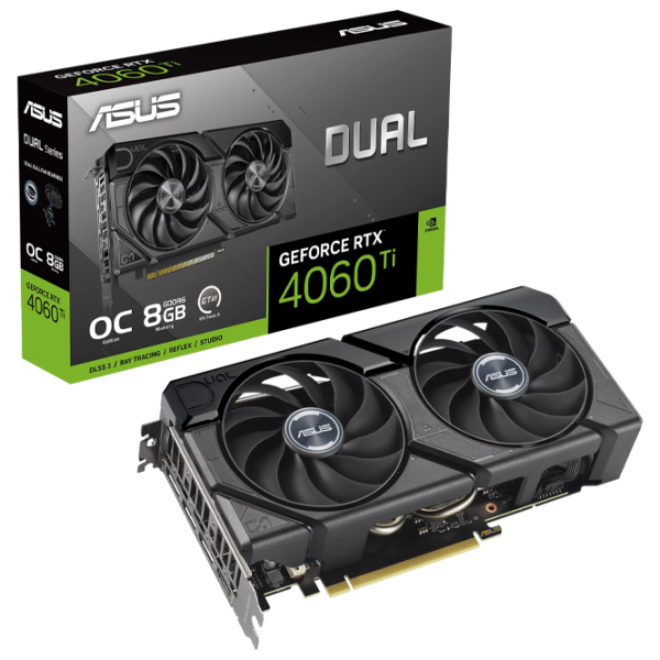 Placă video Asus GeForce RTX 4060 Ti EVO OC Edition 8 GB PCI Express x8 4.0 photo 8