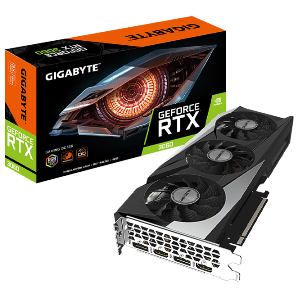 Placă video Gigabyte GeForce RTX 3060 GAMING OC 12 GB PCI Express x16 4.0 photo 7