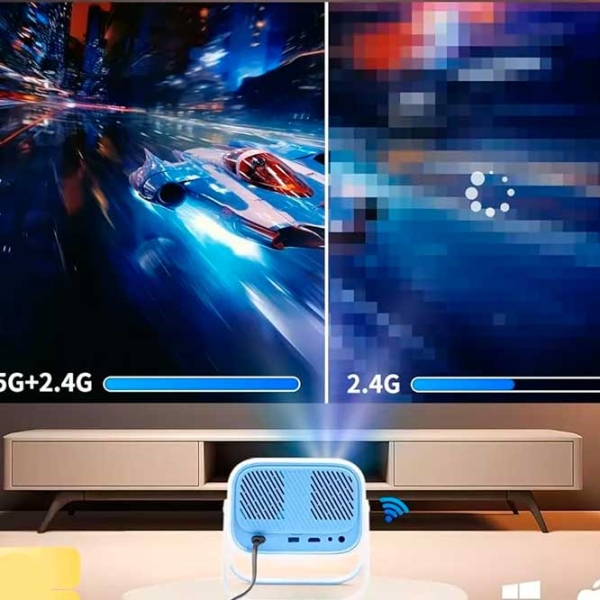 Proiector AAO YG390 Blue  photo 3