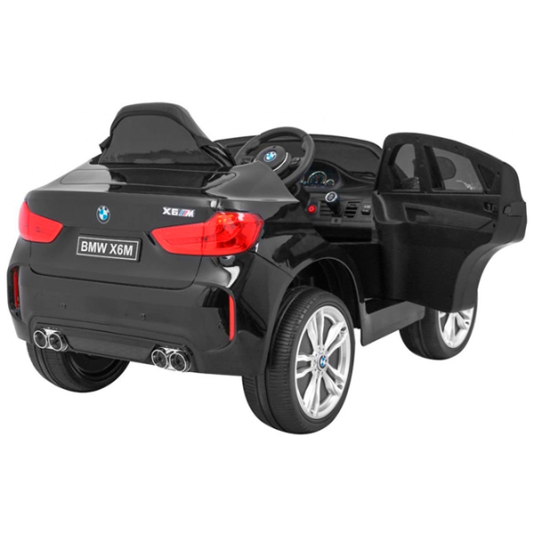 Mașină electrică BMW X 6M Richi Tichi JJ2199 / 2 Black 3+ | 30 kg | 5 km/h photo 3