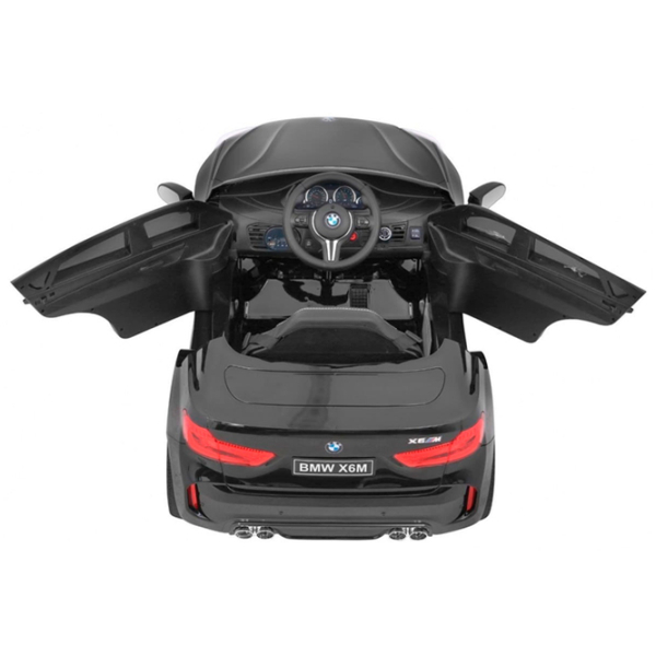 Mașină electrică BMW X 6M Richi Tichi JJ2199 / 2 Black 3+ | 30 kg | 5 km/h photo 4
