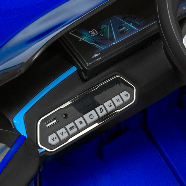 Mașină electrică BMW i4 Lean Cars JE1009/3 Blue 3+ | 30 kg | 8 km/h photo 4