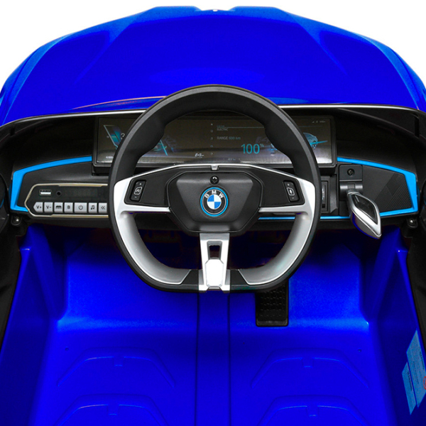 Mașină electrică BMW i4 Lean Cars JE1009/3 Blue 3+ | 30 kg | 8 km/h photo 5