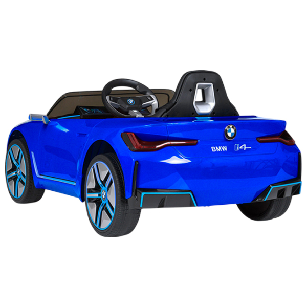 Mașină electrică BMW i4 Lean Cars JE1009/3 Blue 3+ | 30 kg | 8 km/h photo 8