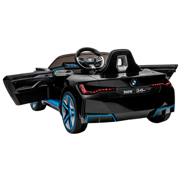 Электромобиль BMW i4 Lean Cars JE1009/2 Черный 3+ | 30 кг | 8 км/ч photo 5